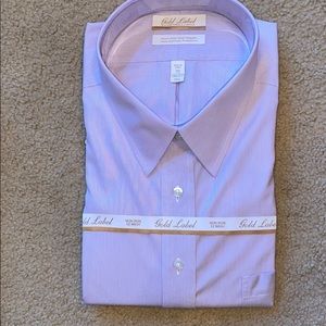 Men’s light purple dress shirt 19 Neck  36/37 Tall